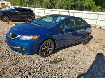 2015 Honda Civic 19XFB2F82FE239272 Lot 57325716