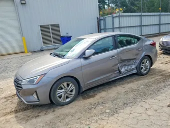 2020 Hyundai Elantra KMHD84LF3LU025940 Lot 59838546