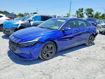 2022 Hyundai Elantra KMHLM4AG2NU361374 Lot 53587956