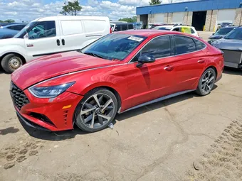 2021 Hyundai Sonata 5NPEJ4J22MH117310 Lot 58076836