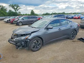 2025 Nissan Sentra 3N1AB8CV1SY376271 Lot 58002806