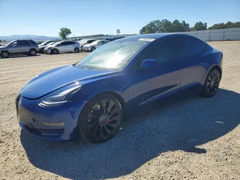 2021 Tesla Model 3 5YJ3E1EC1MF084618 Lot 57066446