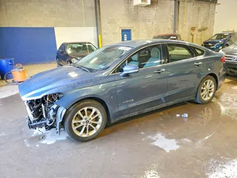 2019 Ford Fusion 3FA6P0MU2KR185454 Lot 60805526