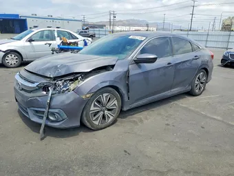 2017 Honda Civic 2HGFC1F39HH650480 Lot 59021106