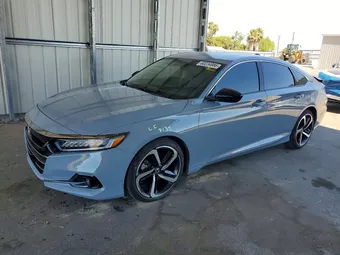 2021 Honda Accord 1HGCV1F44MA015519 Lot 60234986