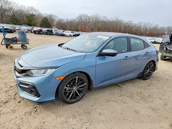 2021 Honda Civic SHHFK7H4XMU210034 Lot 72662475