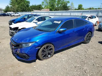 2020 Honda Civic 2HGFC2F81LH555888 Lot 52525366