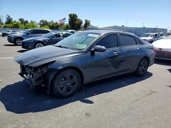 2021 Hyundai Elantra 5NPLM4AG9MH035844 Lot 53755556