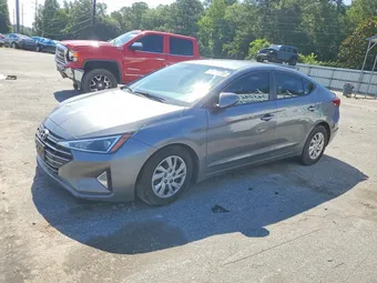 2019 Hyundai Elantra 5NPD74LF1KH497876 Lot 58111256