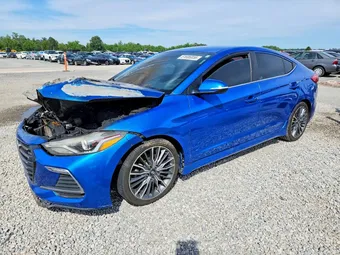 2017 Hyundai Elantra KMHD04LB1HU366510 Lot 51606856