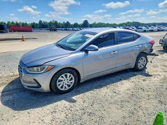 2017 Hyundai Elantra 5NPD74LF9HH091630 Lot 58974286