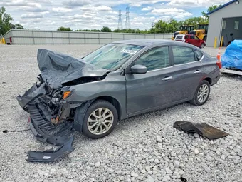 2019 Nissan Sentra 3N1AB7AP8KL613544 Lot 57210186