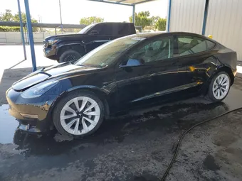 2022 Tesla Model 3 5YJ3E1EA5NF369676 Lot 62680376