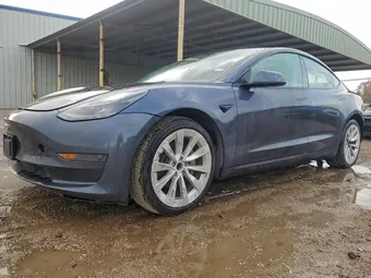 2022 Tesla Model 3 5YJ3E1EA7NF285939 Lot 97258535