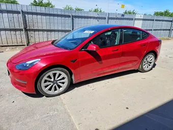 2022 Tesla Model 3 5YJ3E1EA2NF288358 Lot 52531616