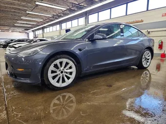 2022 Tesla Model 3 5YJ3E1EA1NF369075 Lot 85627325
