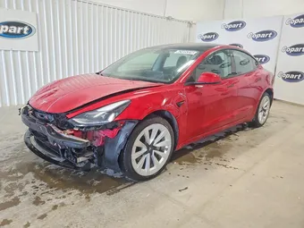 2022 Tesla Model 3 5YJ3E1EA8NF290387 Lot 62405326