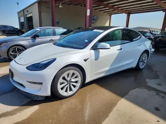 2022 Tesla Model 3 5YJ3E1EA8NF289465 Lot 62009286