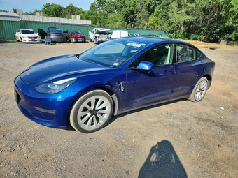 2022 Tesla Model 3 5YJ3E1EB9NF289757 Lot 62253546
