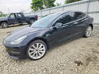 2019 Tesla Model 3 5YJ3E1EAXKF313390 Lot 62923866