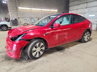 2021 Tesla Model Y 5YJYGDEEXMF095958 Lot 62389666