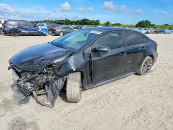 2020 Toyota Corolla 5YFP4RCE6LP036395 Lot 59689096