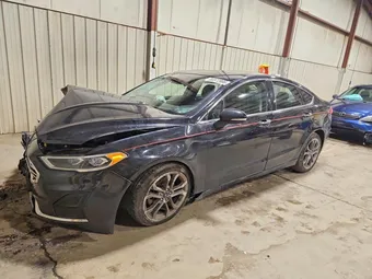 2019 Ford Fusion 3FA6P0CD9KR221299 Lot 60372896