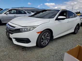 2018 Honda Civic 2HGFC2F72JH550459 Lot 55445706