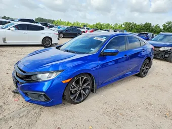 2021 Honda Civic 2HGFC2F87MH521293 Lot 58235546
