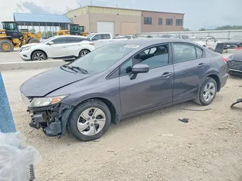 2015 Honda Civic 2HGFB2F54FH521618 Lot 58965836