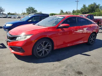 2019 Honda Civic 2HGFC2E87KH522006 Lot 60037226