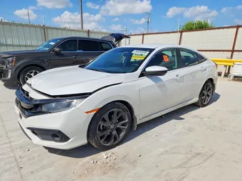 2020 Honda Civic 2HGFC2E83LH560298 Lot 56606506