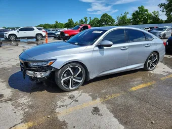 2019 Honda Accord 1HGCV1F34KA105418 Lot 55114056