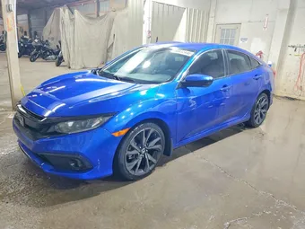 2019 Honda Civic 2HGFC2F82KH562573 Lot 60832446