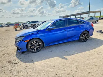 2019 Honda Civic 2HGFC2F80KH562491 Lot 53319016