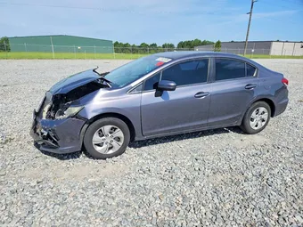 2015 Honda Civic 19XFB2F55FE276645 Lot 57342836