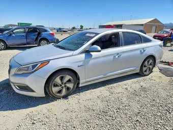 2017 Hyundai Sonata KMHE34L37HA072499 Lot 57838076