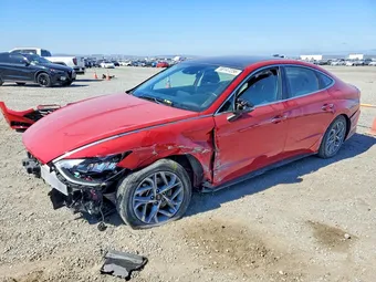2020 Hyundai Sonata 5NPEF4JA7LH044586 Lot 58147256