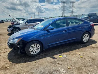 2019 Hyundai Elantra 5NPD74LF4KH460272 Lot 56280896