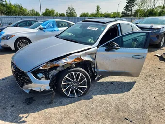 2022 Hyundai Sonata 5NPEL4J26NH134476 Lot 61280816