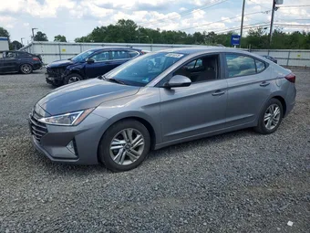 2020 Hyundai Elantra KMHD84LF1LU951284 Lot 58816576