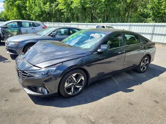 2022 Hyundai Elantra 5NPLN4AG1NH074443 Lot 56436526