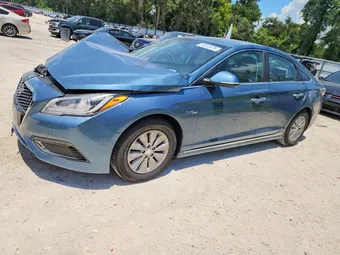 2016 Hyundai Sonata KMHE24L10GA019255 Lot 54513376