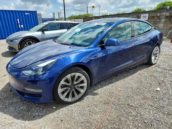 2022 Tesla Model 3 5YJ3E1EA4NF369281 Lot 63142946