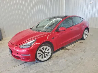 2022 Tesla Model 3 5YJ3E1EB9NF305049 Lot 63295396