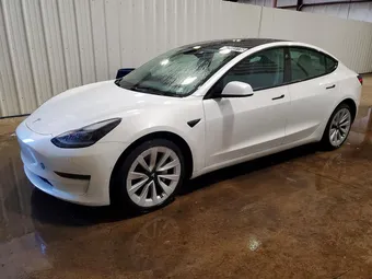 2022 Tesla Model 3 5YJ3E1EA6NF371114 Lot 62583776