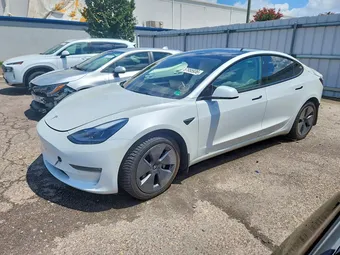 2022 Tesla Model 3 5YJ3E1EB6NF347551 Lot 57955936