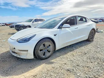 2022 Tesla Model 3 5YJ3E1EA1NF210525 Lot 50753186