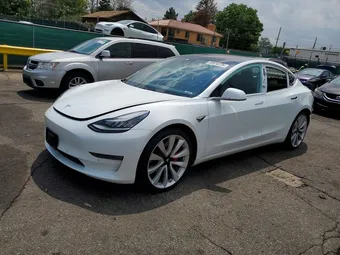2018 Tesla Model 3 5YJ3E1EB5JF151501 Lot 58610726