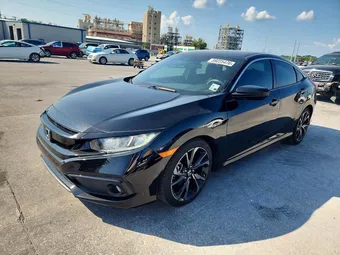 2020 Honda Civic 2HGFC2F88LH598740 Lot 59225476